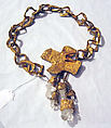 Necklace, Christian Lacroix  French, metal, crystal, French