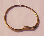 Bracelet, Halston American, metal, American