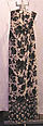 Evening ensemble, Christian Lacroix (French, born 1951), a) silk, silk/synthetic blend; b) silk; c) silk, rhinestone, jet, black pearl, leather, French