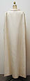 Cape, Norman Norell (American, Noblesville, Indiana 1900–1972 New York), silk, American
