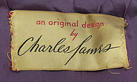 Coat, Charles James (American, born Great Britain, 1906–1978), wool, American