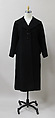 Coat, Charles James (American, born Great Britain, 1906–1978), wool, American