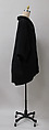 Coat, Charles James (American, born Great Britain, 1906–1978), wool, American