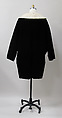 Coat, Charles James (American, born Great Britain, 1906–1978), silk, American