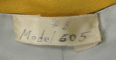 Evening coat, Charles James (American, born Great Britain, 1906–1978), silk, American