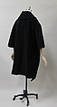 Coat, Charles James (American, born Great Britain, 1906–1978), wool, American