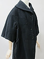 Coat, Charles James (American, born Great Britain, 1906–1978), wool, American