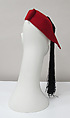 Cap, Charles James (American, born Great Britain, 1906–1978), wool, American