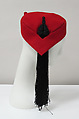 Cap, Charles James (American, born Great Britain, 1906–1978), wool, American