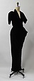 Evening dress, Charles James (American, born Great Britain, 1906–1978), silk and rayon, American