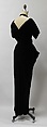 Evening dress, Charles James (American, born Great Britain, 1906–1978), silk and rayon, American