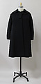 Coat, Charles James (American, born Great Britain, 1906–1978), wool, American