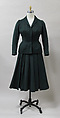 Suit, Charles James (American, born Great Britain, 1906–1978), wool, American