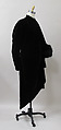 Evening coat, Charles James (American, born Great Britain, 1906–1978), silk, fur, American