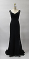 Evening dress, Charles James (American, born Great Britain, 1906–1978), synthetic, American