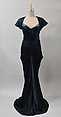 Evening dress, Charles James (American, born Great Britain, 1906–1978), silk, American