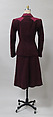 Suit, Charles James (American, born Great Britain, 1906–1978), wool, American