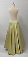 Evening skirt, Charles James (American, born Great Britain, 1906–1978), silk, American