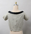 Jacket, Charles James (American, born Great Britain, 1906–1978), linen, silk, American
