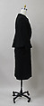 Suit, Charles James (American, born Great Britain, 1906–1978), wool, American