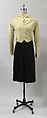 Dress, Charles James (American, born Great Britain, 1906–1978), silk, cotton, American