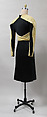 Dress, Charles James (American, born Great Britain, 1906–1978), silk, cotton, American