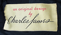 Ensemble, Charles James (American, born Great Britain, 1906–1978), wool, American