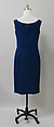 Dress, Charles James (American, born Great Britain, 1906–1978), wool, American