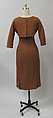 Ensemble, Charles James (American, born Great Britain, 1906–1978), linen, American