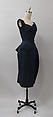 Cocktail dress, Charles James (American, born Great Britain, 1906–1978), silk, American