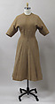 Dress, Charles James (American, born Great Britain, 1906–1978), wool, American