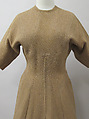 Dress, Charles James (American, born Great Britain, 1906–1978), wool, American