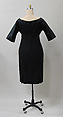 Cocktail dress, Charles James (American, born Great Britain, 1906–1978), wool, American