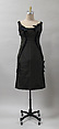 Cocktail dress, Charles James (American, born Great Britain, 1906–1978), silk, American