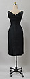Cocktail dress, Charles James (American, born Great Britain, 1906–1978), silk or synthetic, American