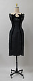 Cocktail dress, Charles James (American, born Great Britain, 1906–1978), silk or synthetic, American