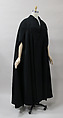 Evening cape, Charles James (American, born Great Britain, 1906–1978), wool, American