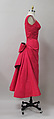 Cocktail dress, Charles James (American, born Great Britain, 1906–1978), silk, American