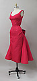 Cocktail dress, Charles James (American, born Great Britain, 1906–1978), silk, American
