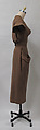 Dress, Charles James (American, born Great Britain, 1906–1978), wool, American