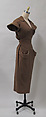 Dress, Charles James (American, born Great Britain, 1906–1978), wool, American