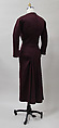 Dress, Charles James (American, born Great Britain, 1906–1978), wool, American