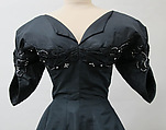 Cocktail dress, Charles James (American, born Great Britain, 1906–1978), silk, American