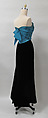 Evening dress, Charles James (American, born Great Britain, 1906–1978), silk, American