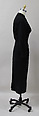 Dress, Charles James (American, born Great Britain, 1906–1978), wool, American