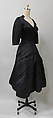 Cocktail dress, Charles James (American, born Great Britain, 1906–1978), silk, American