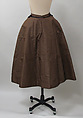 Cocktail skirt, Charles James (American, born Great Britain, 1906–1978), silk, American