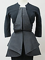 Dress, Charles James (American, born Great Britain, 1906–1978), wool, American