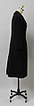 Coat, Charles James (American, born Great Britain, 1906–1978), wool, American