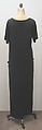 Dress, Comme des Garçons (Japanese, founded 1969), cotton, synthetic, Japanese